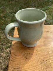 Green glazed everyday mug - product images 2 of 2