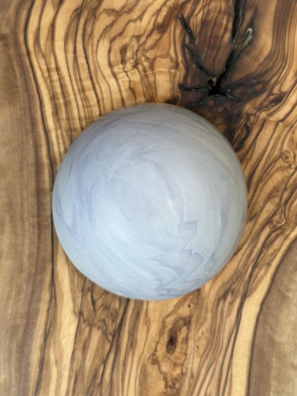 Nibble bowl in blue marble effect  - product image