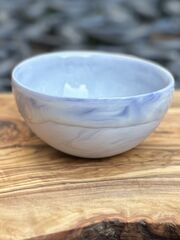 Nibble,bowl,in,blue,marble,effect, nibble, ceramics, handmade, porcelain