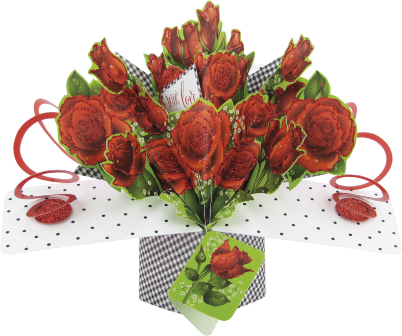 Second Nature Pop Ups - Roses (With Love) - product images