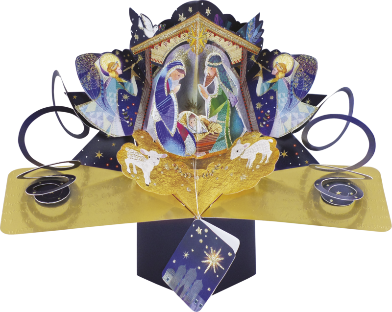 Second Nature Xmas Pop Ups - Nativity - product images