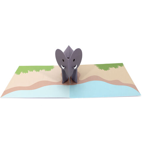 2toTango,-,Animal,Pops:,Elephant,Pop Ups, Pop up greeting card, Pop up, 2toTango, Animal, Elephant