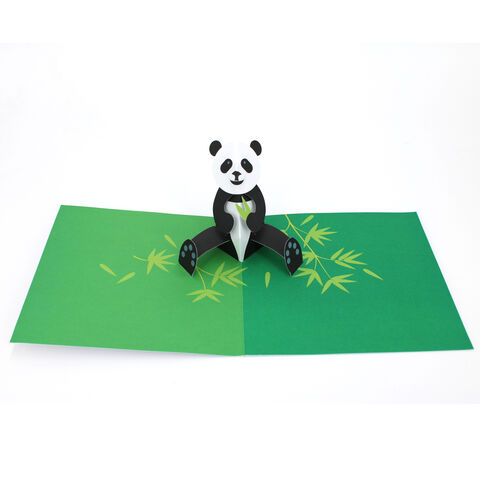 2toTango,-,Animal,Pops:,Panda,Pop Ups, Pop up greeting card, Pop up, 2toTango, Animal, panda, bear