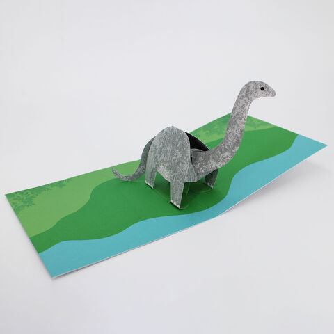 2toTango,-,Dinosaurs:,Brachiosaurs,Pop Ups, Pop up greeting card, Pop up, 2toTango, dinosaur, brachiosaurs