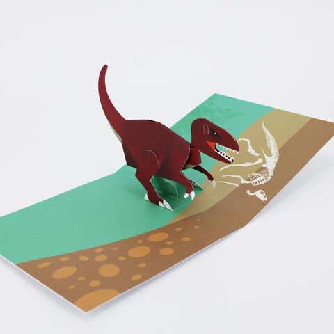 2toTango,-,Dinosaurs:,Tyrannosaurus,Pop Ups, Pop up greeting card, Pop up, 2toTango, dinosaur, tyrannosaurus