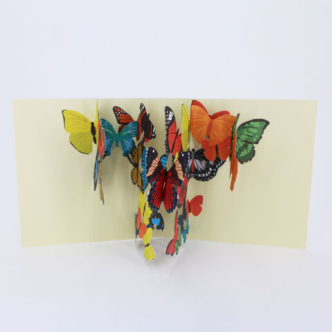 2toTango,-,Butterflies:,Kaleidoscope,Pop Ups, Pop up greeting card, Pop up, 2toTango, butterflies, kaleidoscope