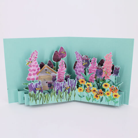 2toTango,-,Gardens:,Bee,Pop Ups, Pop up greeting card, Pop up, 2toTango, Gardens, bee