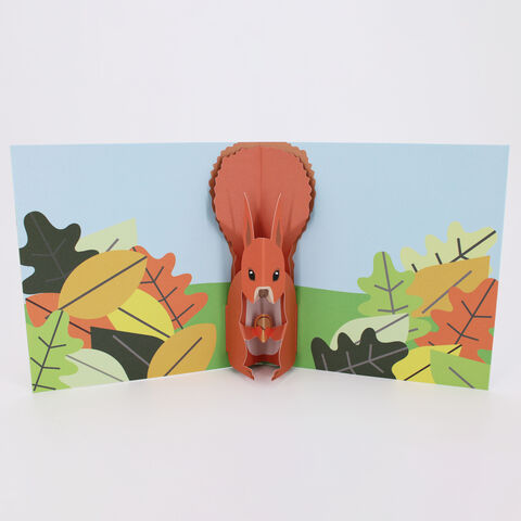 2toTango,-,Countryside:,Squirrel,Pop Ups, Pop up greeting card, Pop up, 2toTango, Countryside, Squirrel