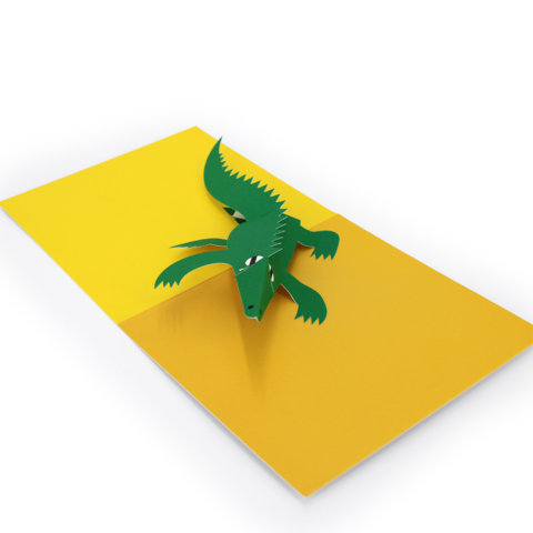 2toTango,-,Animal,Pops:,Crocodile,Pop Ups, Pop up greeting card, Pop up, 2toTango, Animal, Crocodile