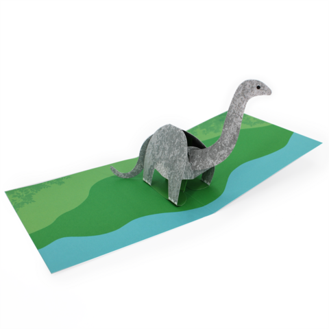 2toTango,-,Dinosaurs:,Brachiosaurs,Pop Ups, Pop up greeting card, Pop up, 2toTango, dinosaur, brachiosaurs
