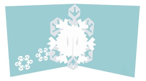 2toTango,Christmas,-,Snowflakes,Pop Ups, Pop up greeting card, Pop up, 2toTango, Christmas, Xmas, Snowflakes