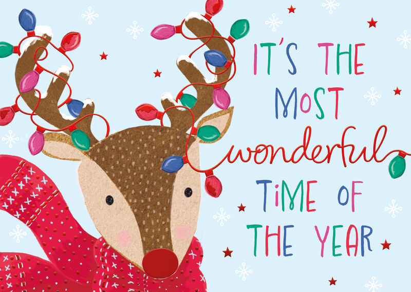 Second Nature 3D Cards (Paper Celebrations) - Rudolph - product images  of 