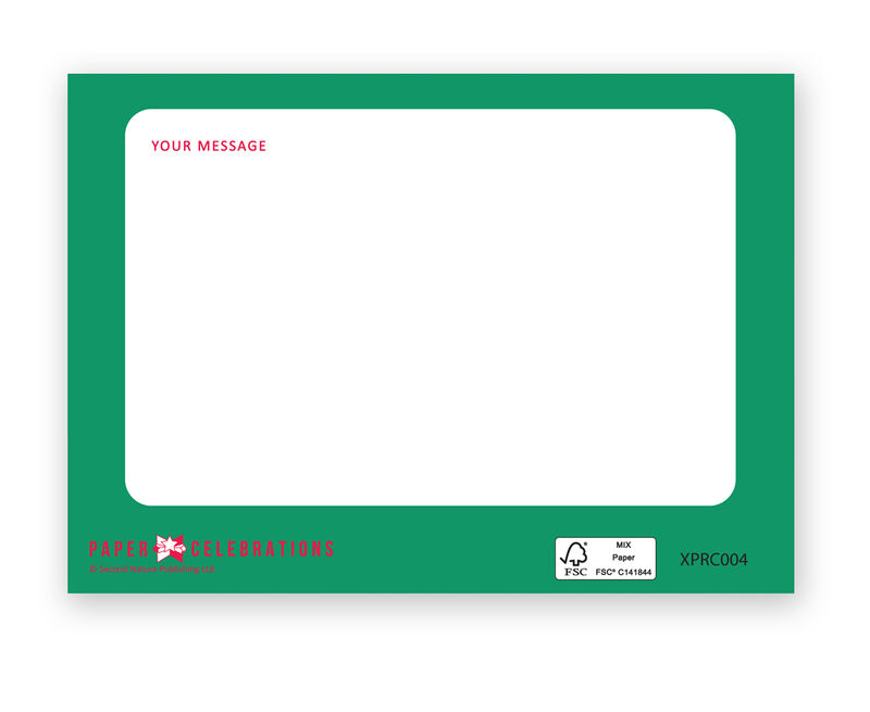 Second Nature 3D Cards (Paper Celebrations) - Lettering - Festive Wishes - product images  of 