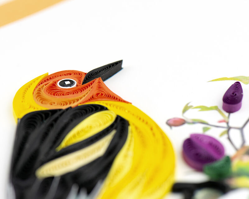Quilling Card - Western Tanager Bird - product images  of 
