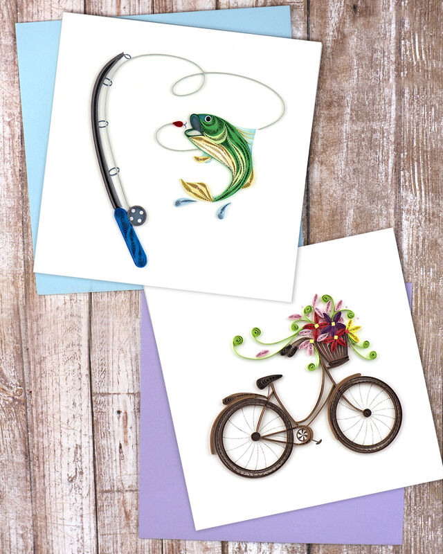 Quilling Card - Fly Fishing & Trout - product images  of 