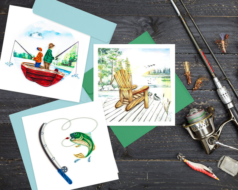 Quilling Card - Fly Fishing & Trout - product images  of 