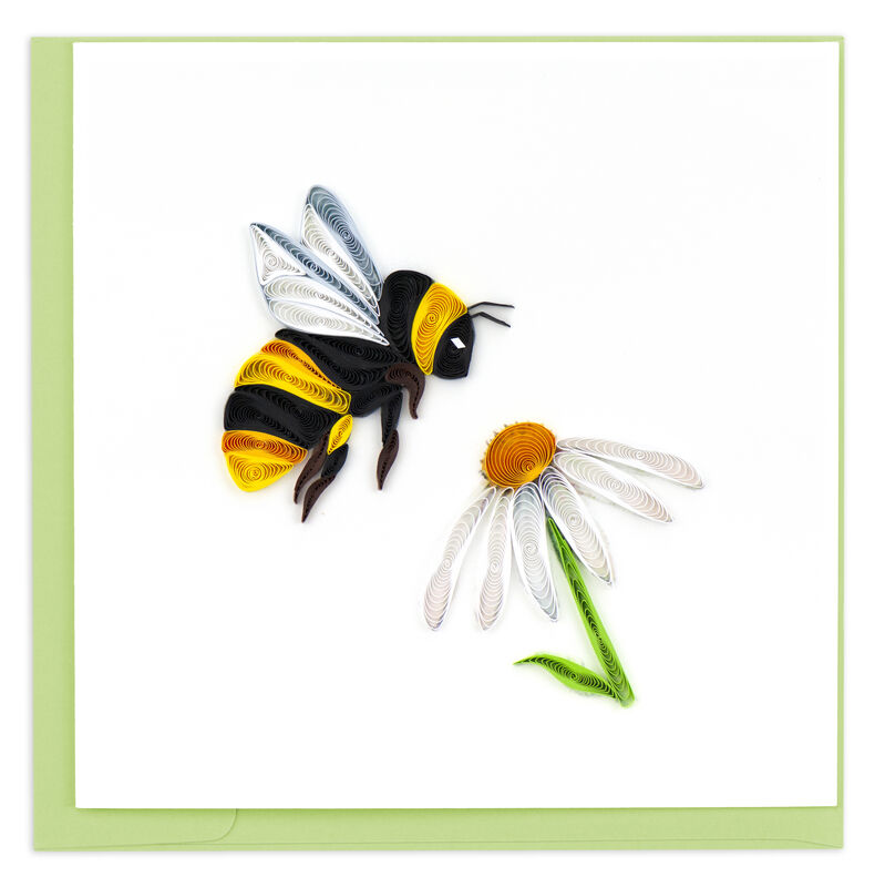 Quilling Card - Bumblebee And Daisy - product images  of 