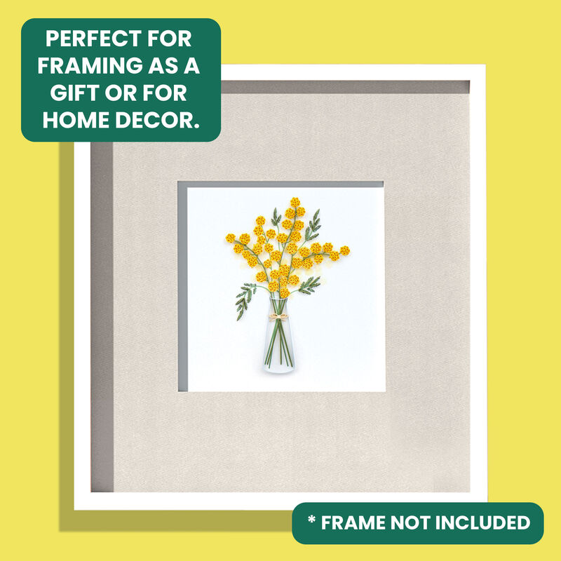 Quilling Card - Mimosa Bouquet - product images  of 