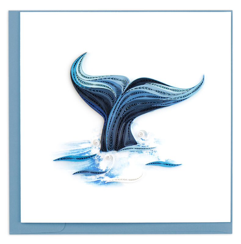 Quilling Card - Whale Tail - product images  of 