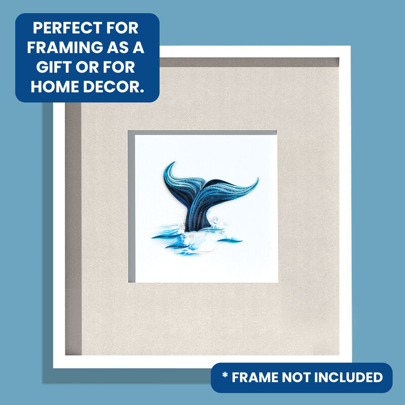 Quilling Card - Whale Tail - product images  of 