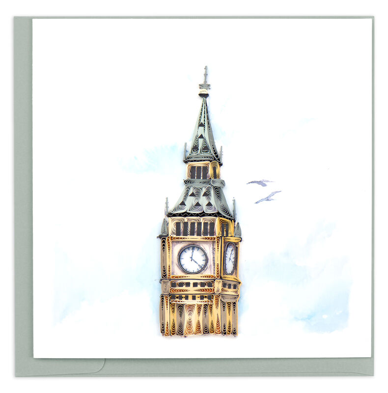 Quilling Card - London's Big Ben - product images  of 
