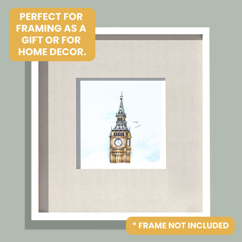 Quilling Card - London's Big Ben - product images  of 