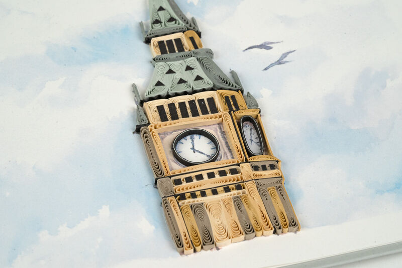 Quilling Card - London's Big Ben - product images  of 