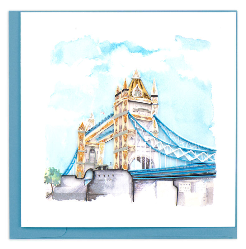 Quilling Card - London's Tower Bridge - product images  of 