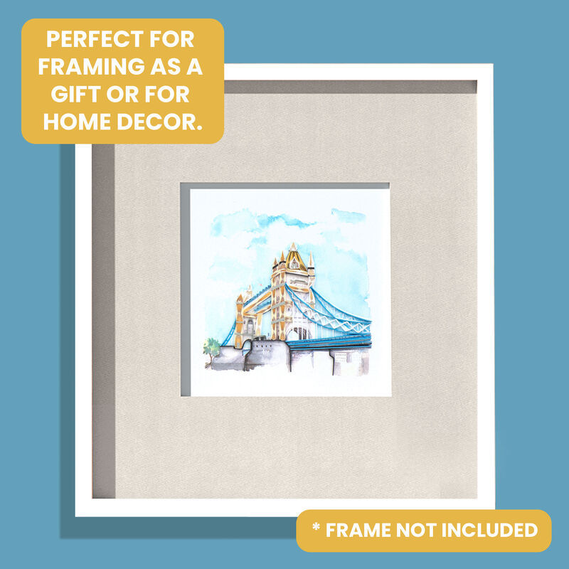 Quilling Card - London's Tower Bridge - product images  of 