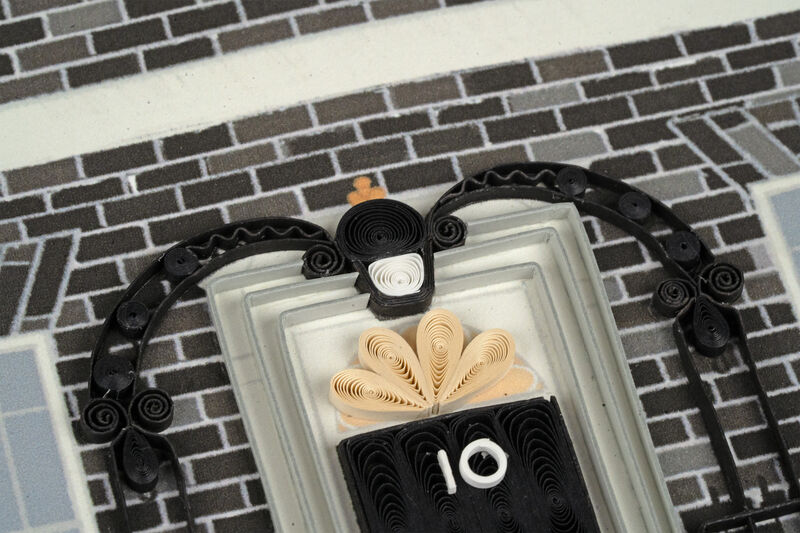 Quilling Card - No.10 Downing Street Prime Minister's Residence - product images  of 
