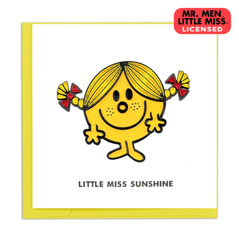 Quilling Card - Little Miss Sunsine - Mr Men - product images  of 