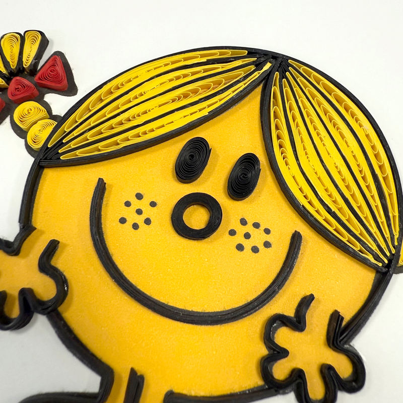 Quilling Card - Little Miss Sunsine - Mr Men - product images  of 