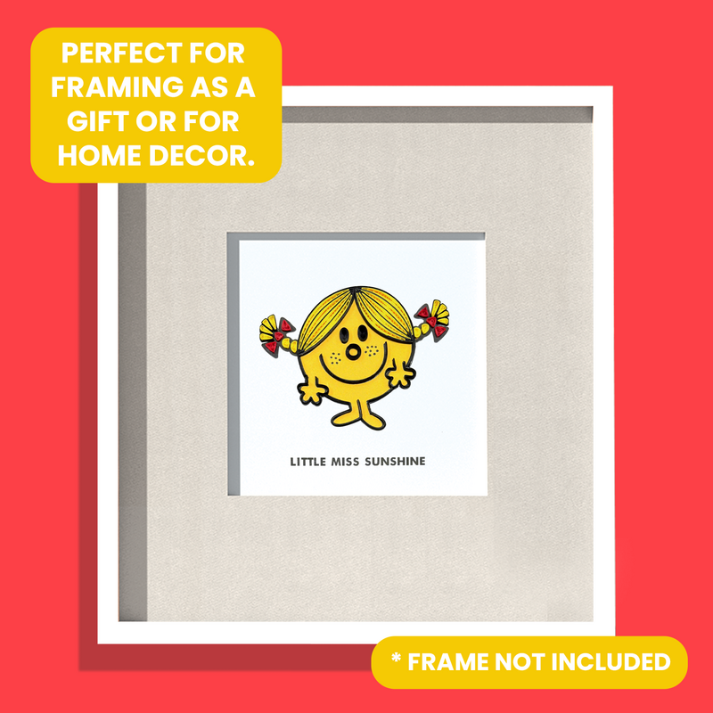 Quilling Card - Little Miss Sunsine - Mr Men - product images  of 