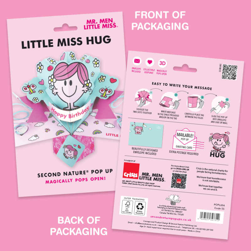 License Pop Ups - Little Miss Hug (Mr. Men Little Miss) - product images  of 