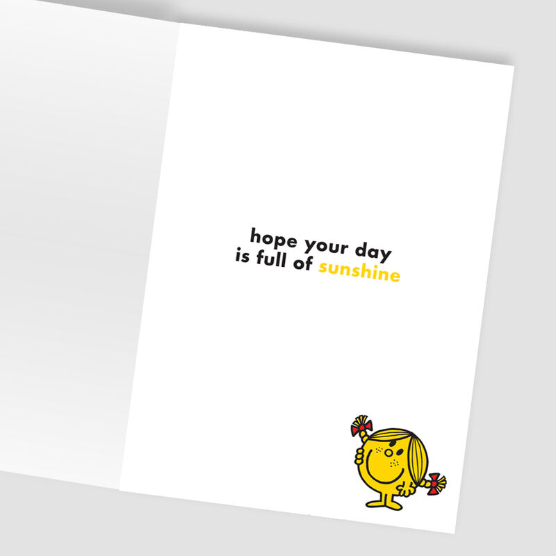 License Card - Little Miss Sunshine (Mr. Men Little Miss) - product images  of 