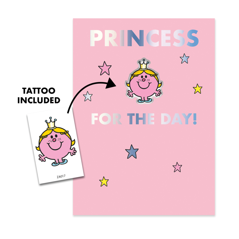 License Tattoo Card - Little Miss Princess (Mr. Men Little Miss) - product images  of 