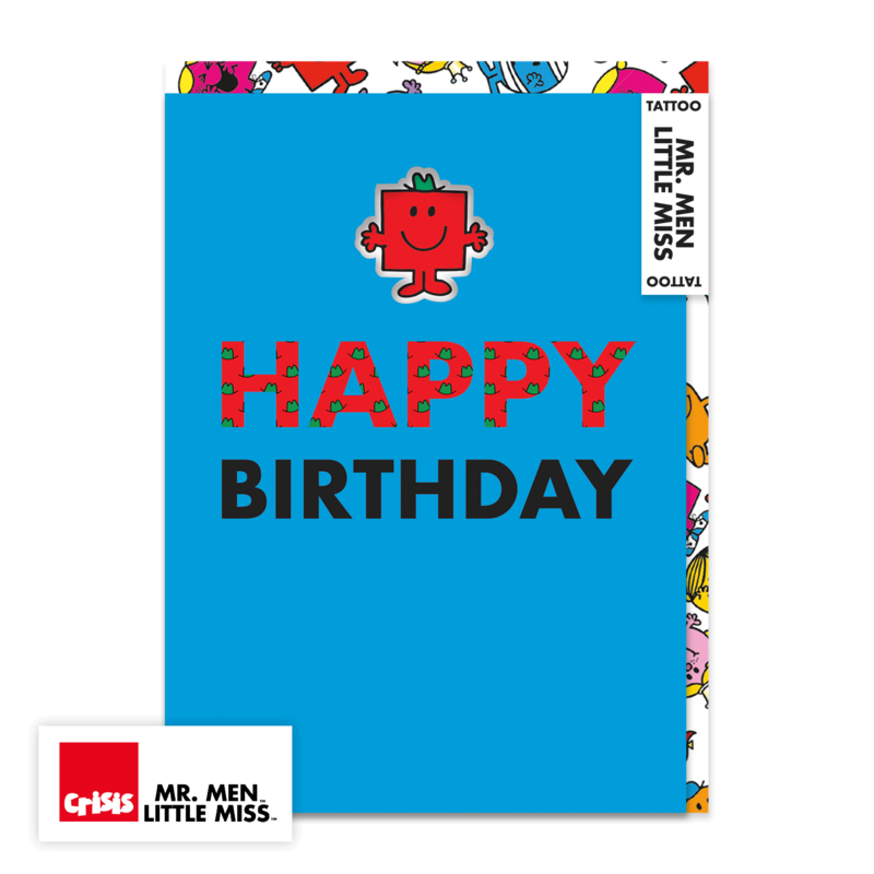 License Tattoo Card - Mr Strong (Mr. Men Little Miss) - product images  of 