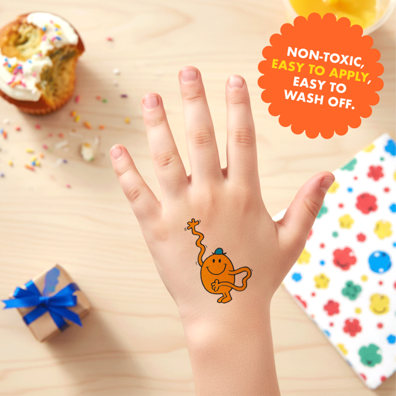 License Tattoo Card - Mr Tickle (Mr. Men Little Miss) - product images  of 