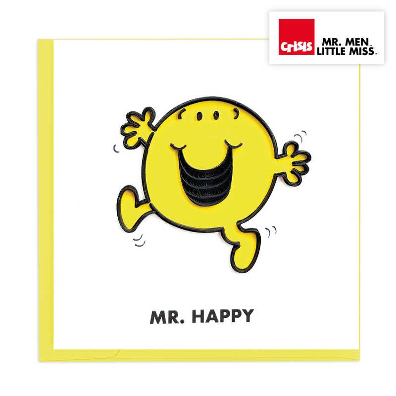Quilling Card - Mr. Happy - Mr Men - product images  of 