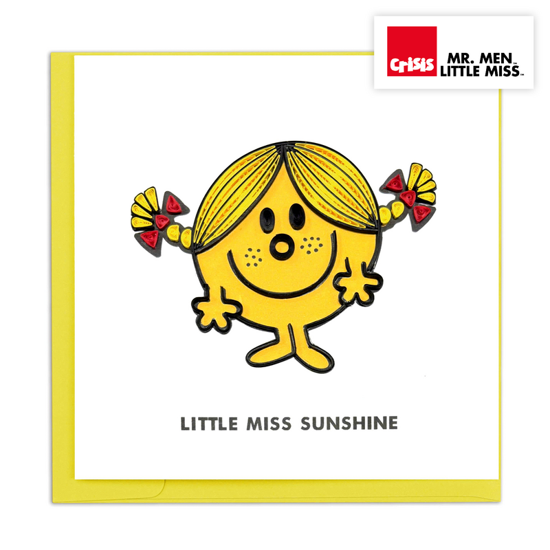 Quilling Card - Little Miss Sunsine - Mr Men - product images  of 