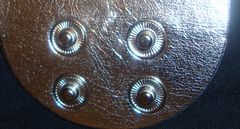 Diamante Leather Bangle Bracelet - product images 3 of 5