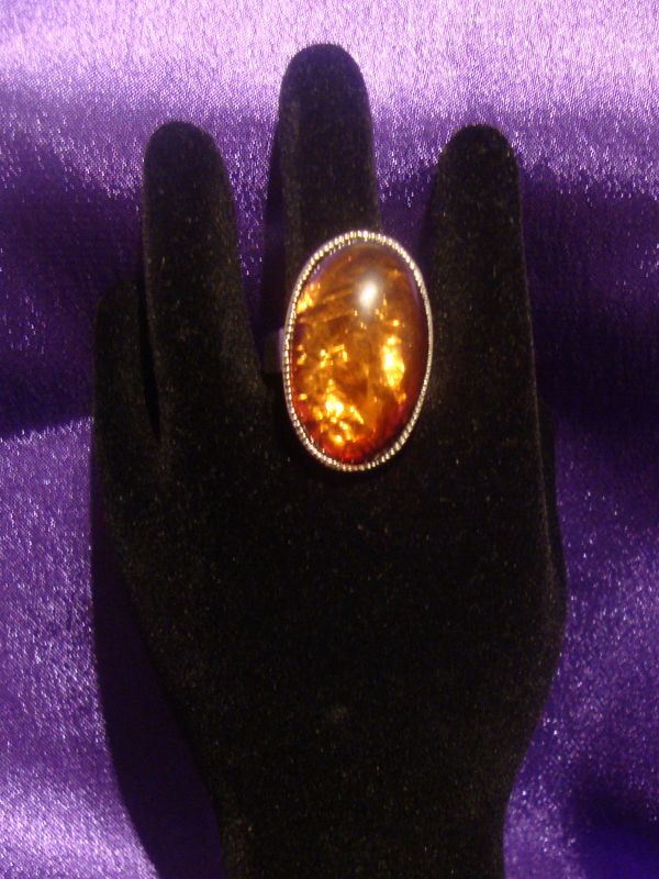 Tibet Silver Oval Cocktail Ring - product images  of 