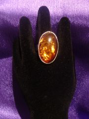 Tibet,Silver,Oval,Cocktail,Ring, Vintage, Tibet