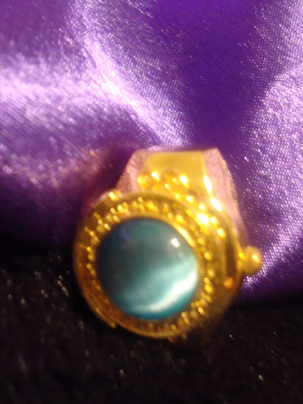 Blue Stone Gem Jewel Finger Ring Quartz Watch - product images  of 