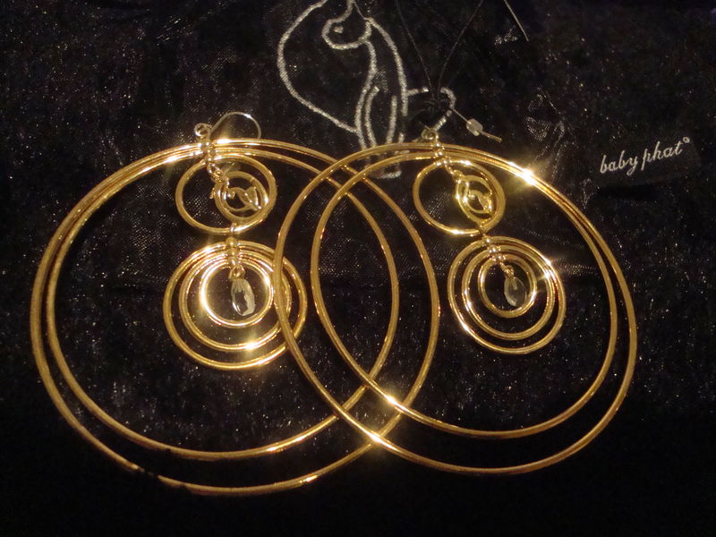 BABY PHAT Gorgeous Gold Colour Earrings - product images  of 