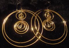 BABY PHAT Gorgeous Gold Colour Earrings - product images 4 of 5