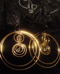 BABY PHAT Gorgeous Gold Colour Earrings - product images 5 of 5