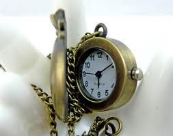 Cute Vintage Money Bag Watch Necklace - product images  of 