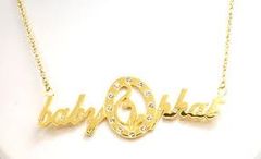 Gold,Stunning,BABY,PHAT,Necklace, Diamante, Baby Phat