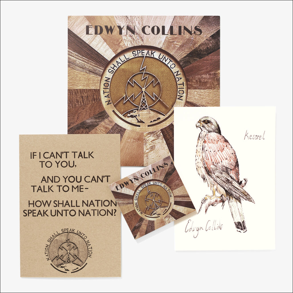 Edwyn Collins「Nation Shall Speak〜」LP Edwyn Collins: Nation Shall Speak Unto Nation LP + CD + A4